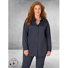 BASE LEVEL Blouse Lara Navy